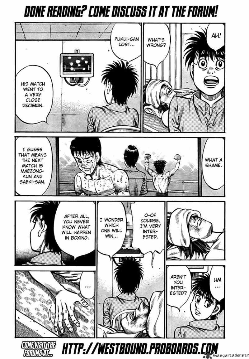 Hajime no Ippo: Fighting Spirit, Chapter 911 image 14